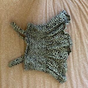 Gap cheetah print tank top